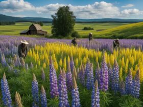 where does lupin flour come from