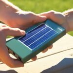 how to charge solar power bank