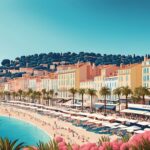 how far is cannes from nice france
